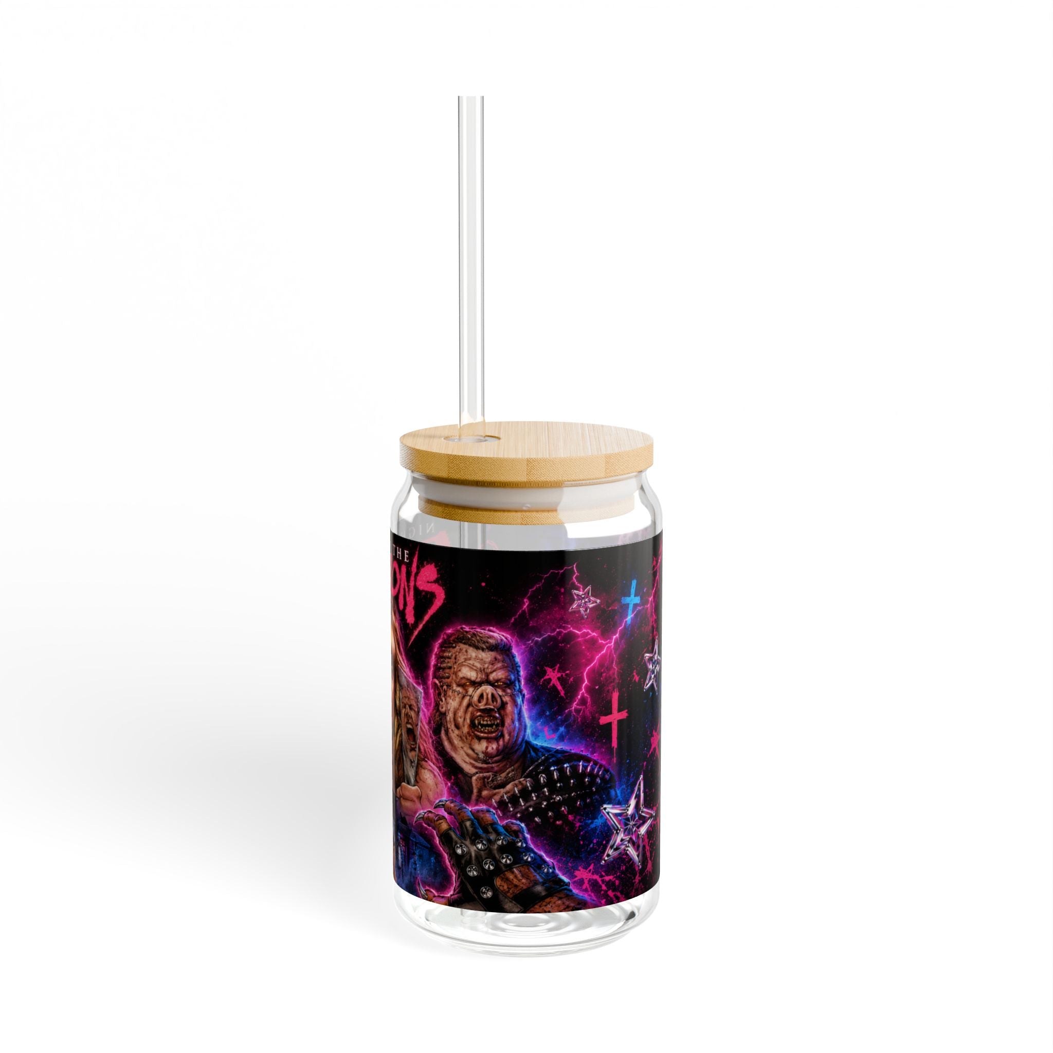 Night of the Demons — Lipstick & Hellfire 16oz Glass Can