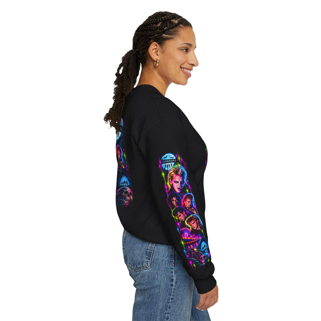 The Lost Boys — Neon Fangs & Leather | Sweatshirt