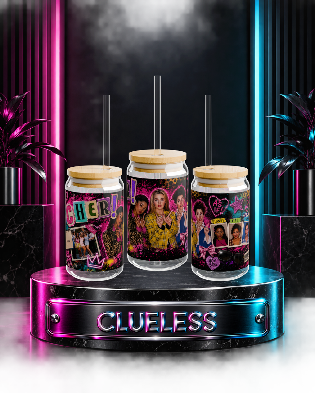 Clueless — School Picture Day | 16oz Glass Can