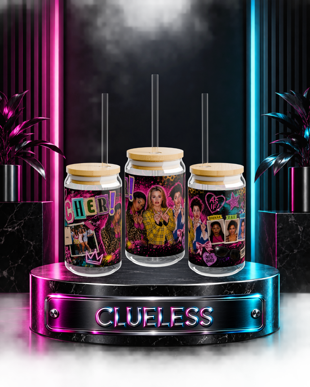 Clueless — School Picture Day | 16oz Glass Can