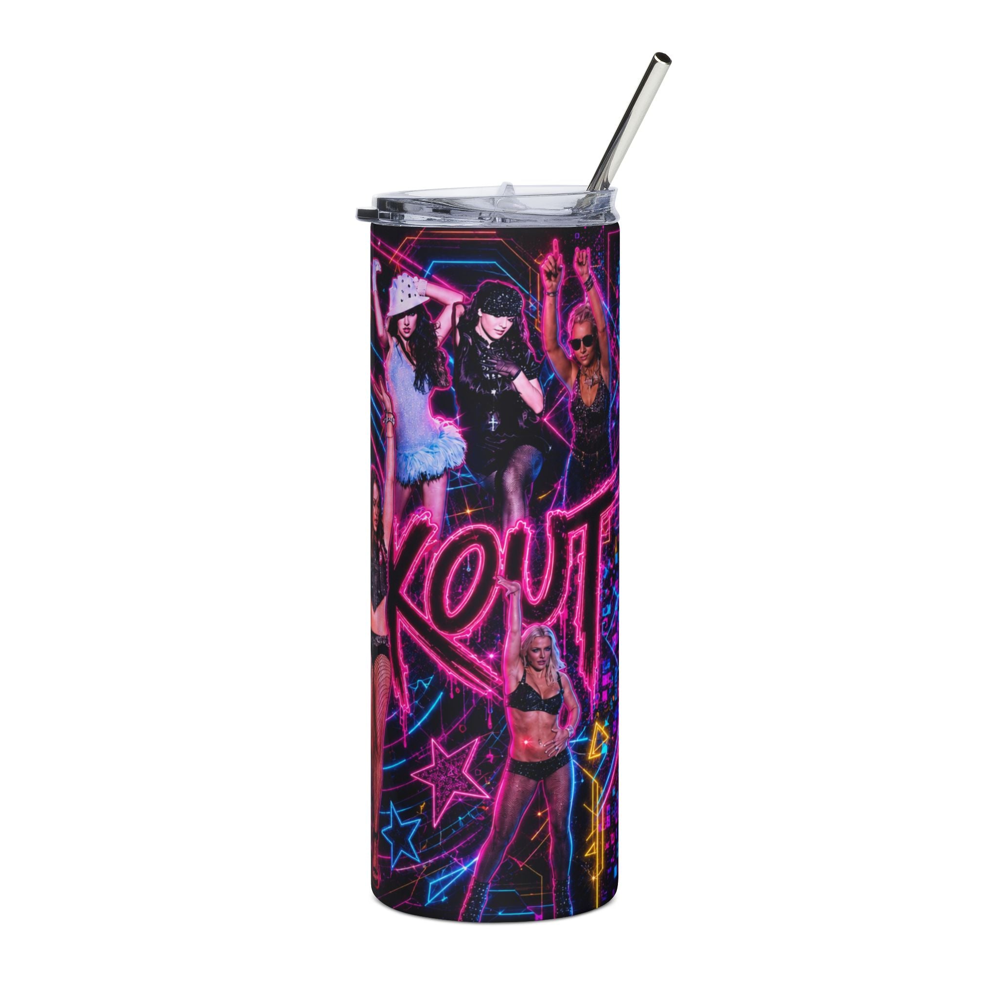 Britney Spears — Gimme More Neon Blackout 20oz Tumbler