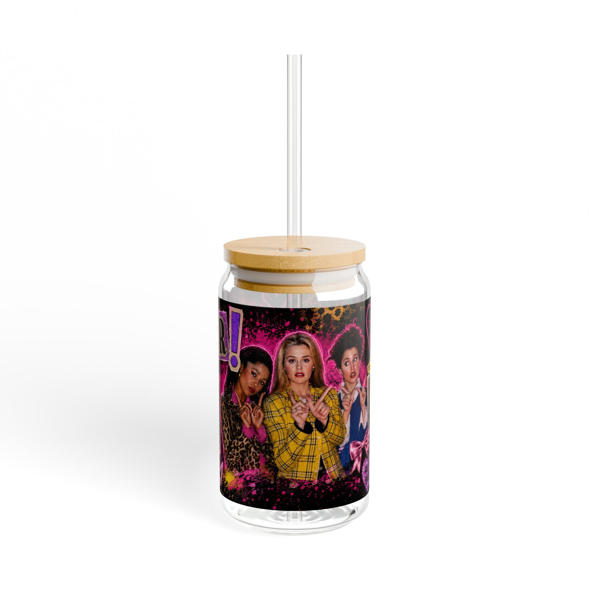 Clueless — School Picture Day 16oz Glass Can