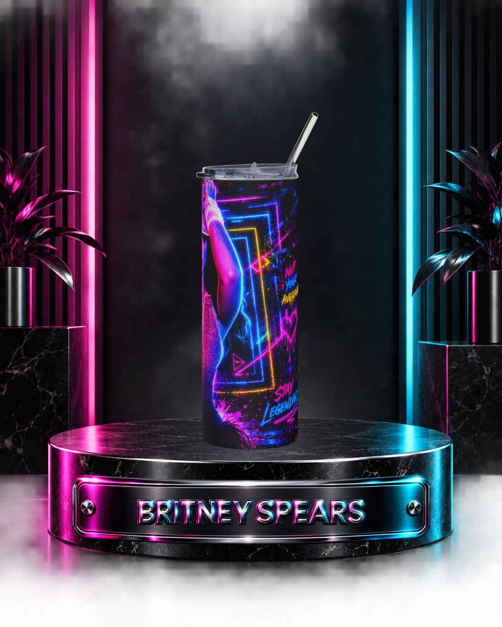 Britney Spears — Blackout After Dark | 20oz Tumbler