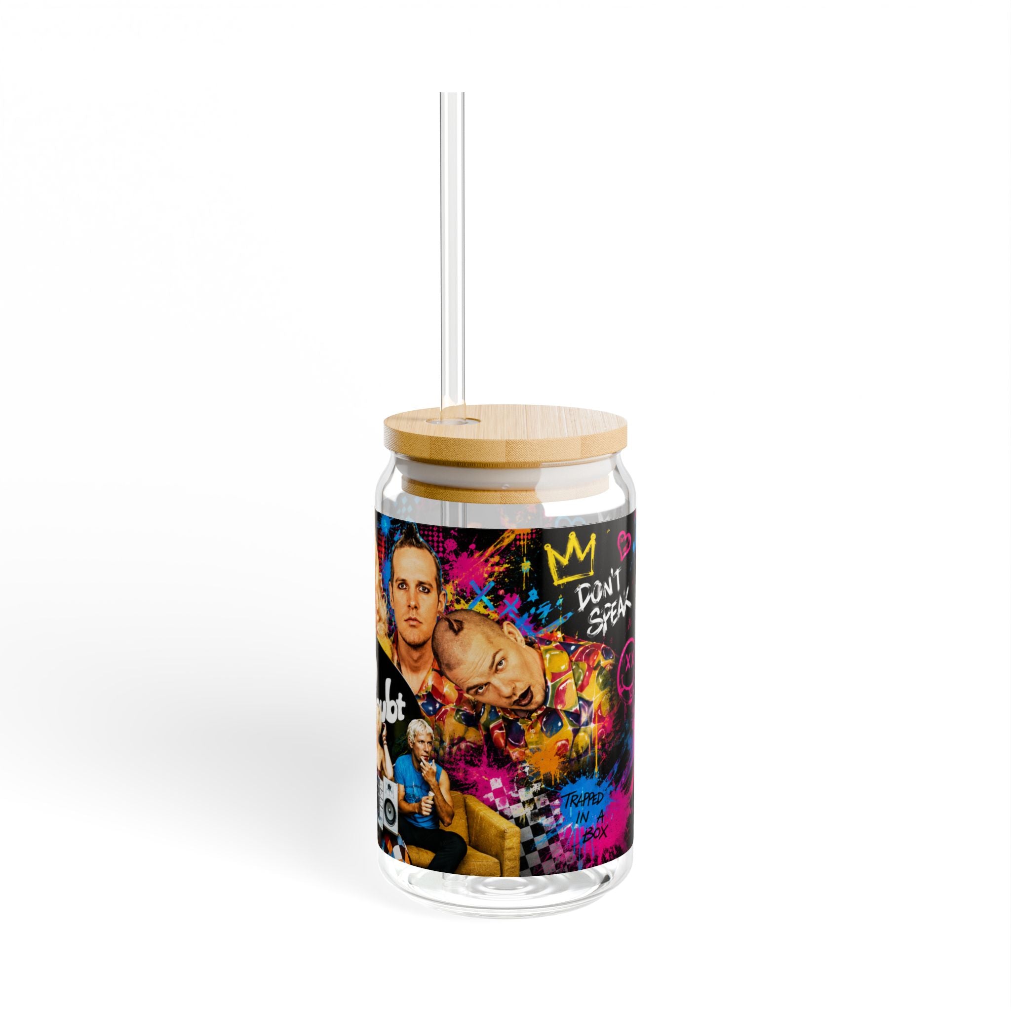 No Doubt — Just A Girl In Technicolor 16oz Glass Can