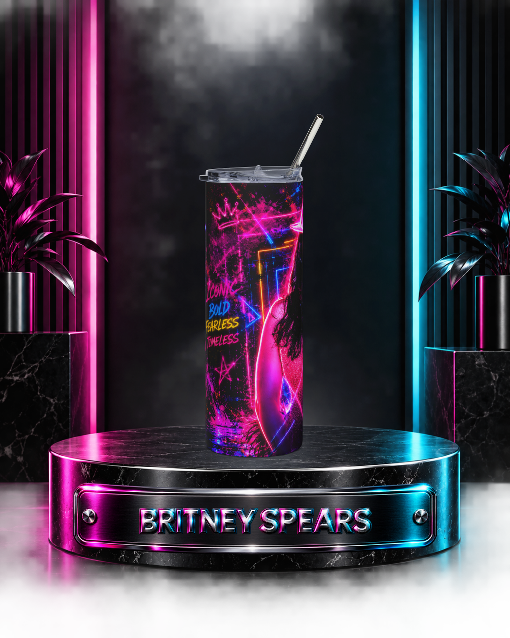 Britney Spears — Blackout After Dark | 20oz Tumbler
