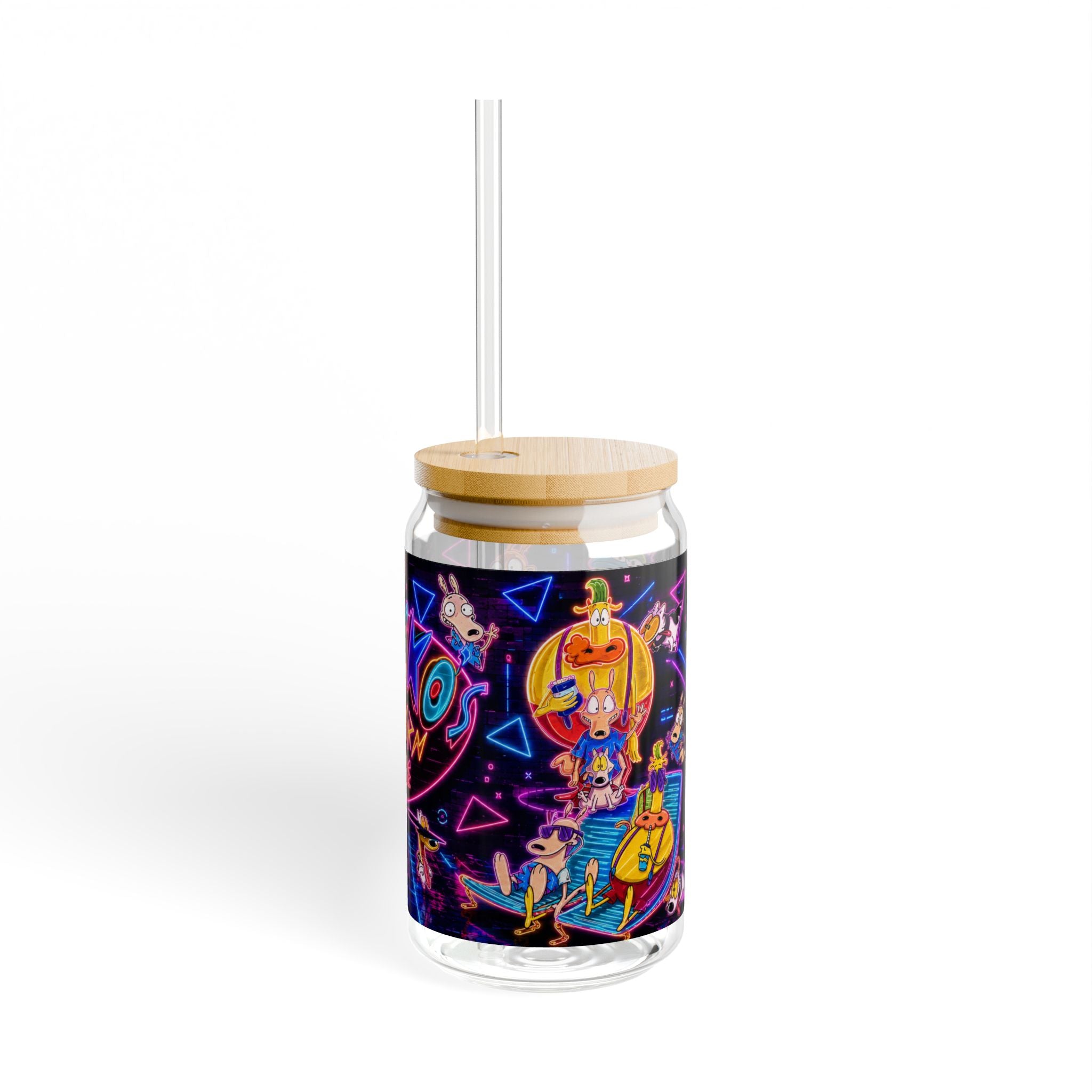 Rocko's Modern Life — Rocko's Neon Life 16oz Glass Can
