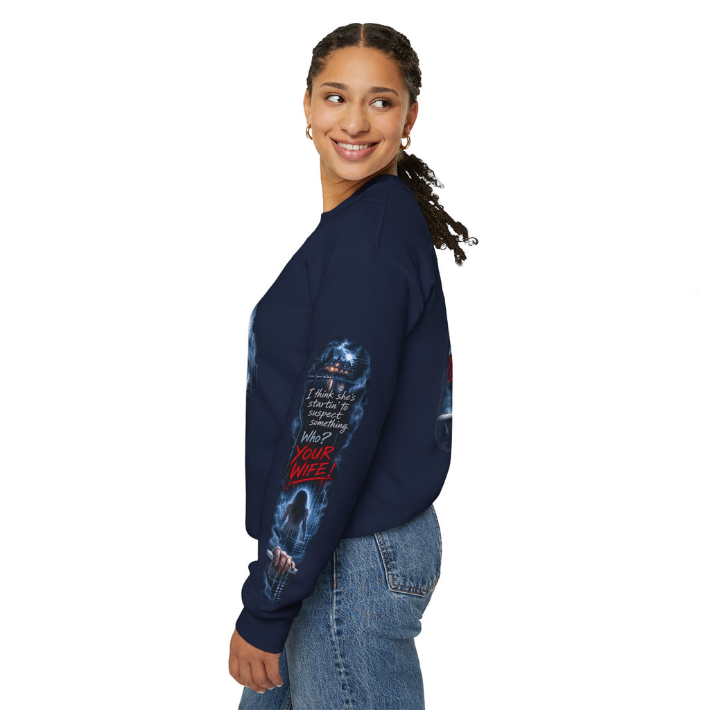 What Lies Beneath — Dark Water Sweatshirt