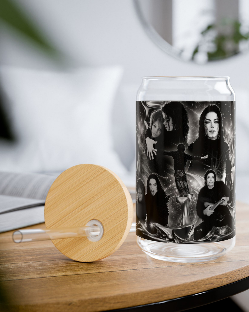 Michael And Janet Jackson — Scream Music Video Tribute | 16oz Glass Can