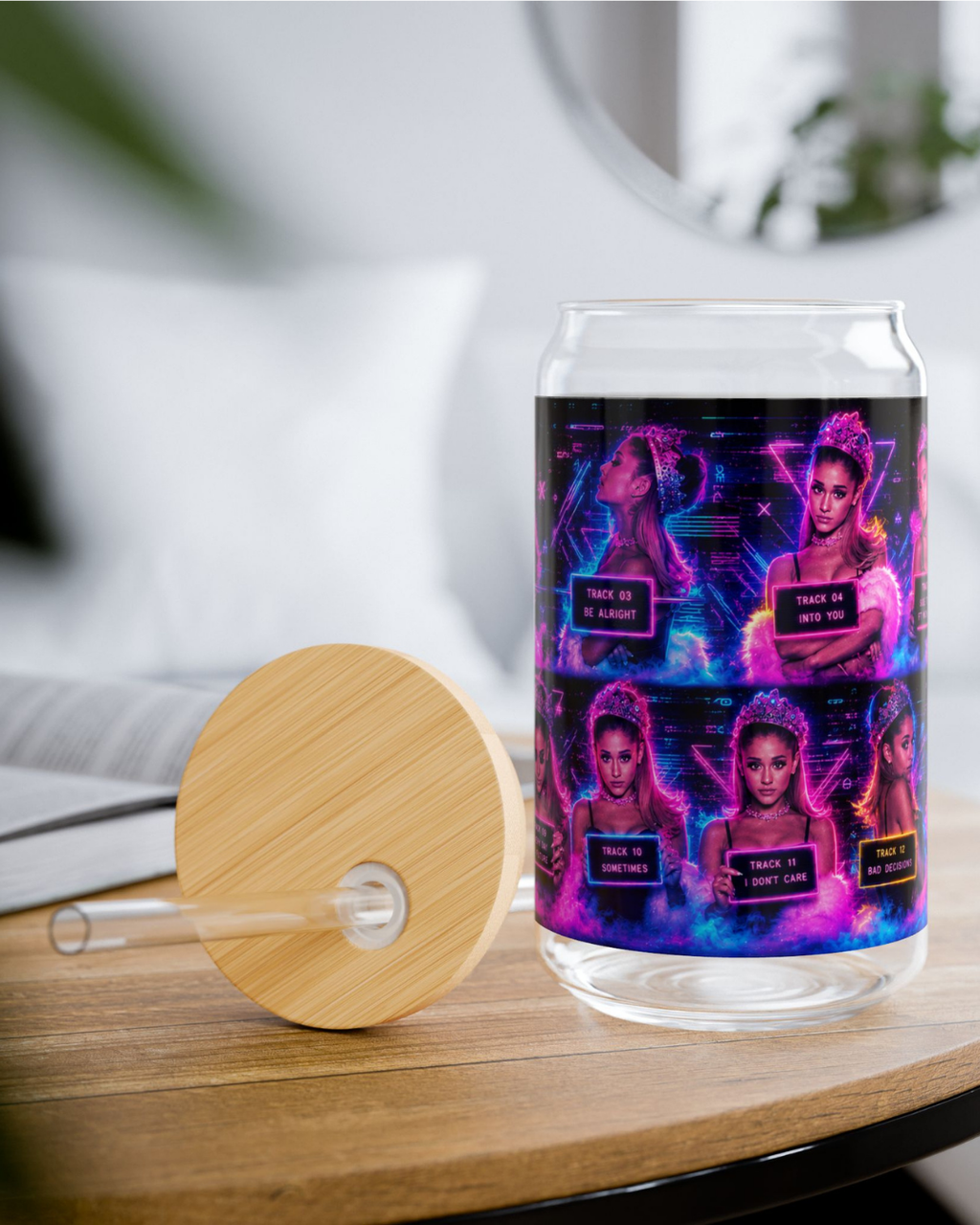 Ariana Grande — Dangerous Woman Mug Shots | 16oz Glass Can