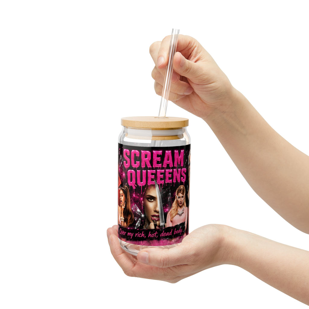 Scream Queens — Red Devil 16oz Glass Can