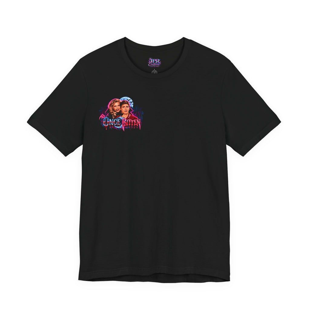 Once Bitten — Neon Fangs & Palm Trees | T-Shirt