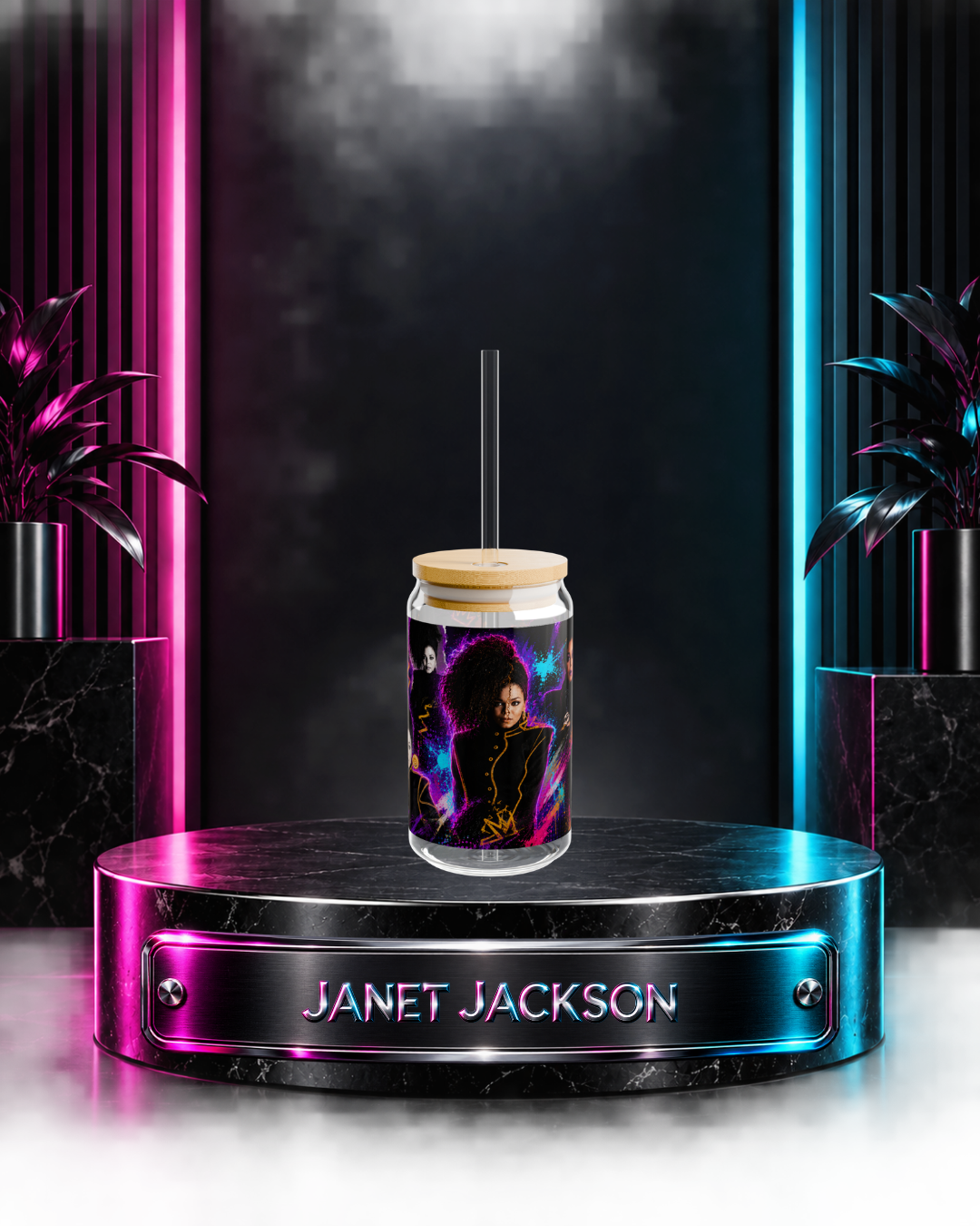Janet Jackson — Control | 16oz Glass Can