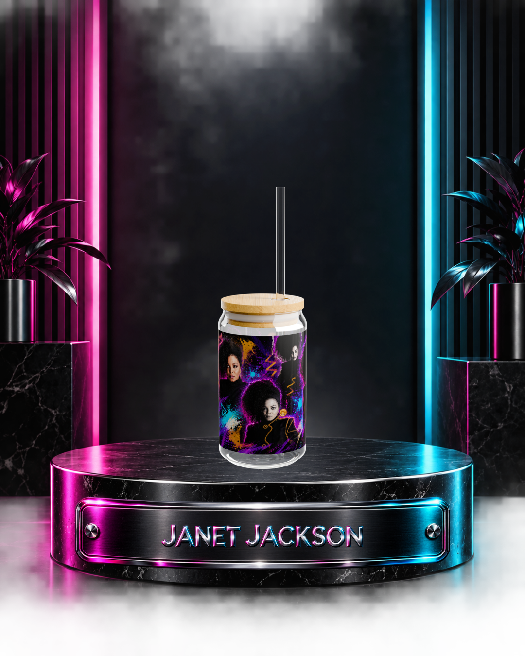 Janet Jackson — Control | 16oz Glass Can