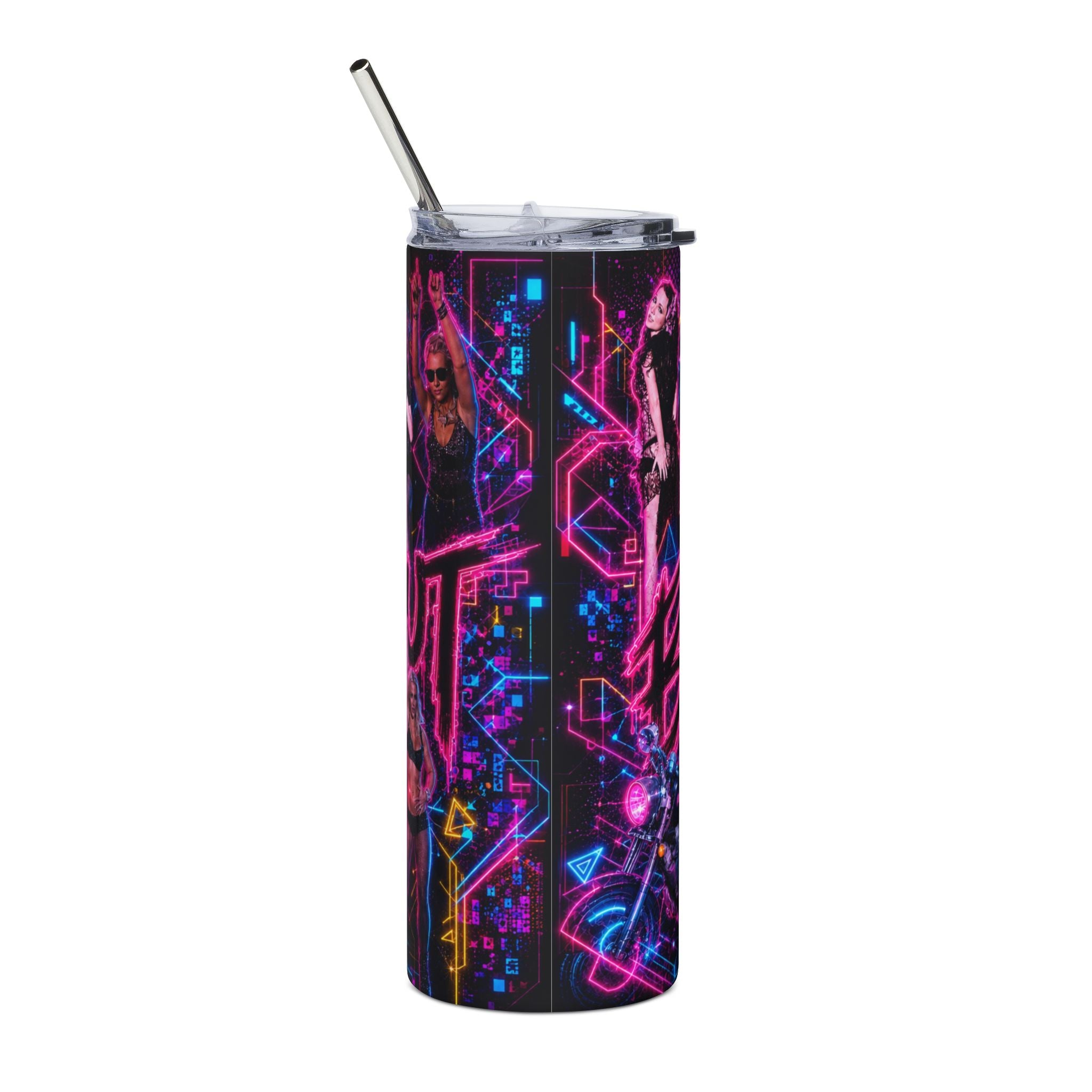 Britney Spears — Gimme More Neon Blackout 20oz Tumbler