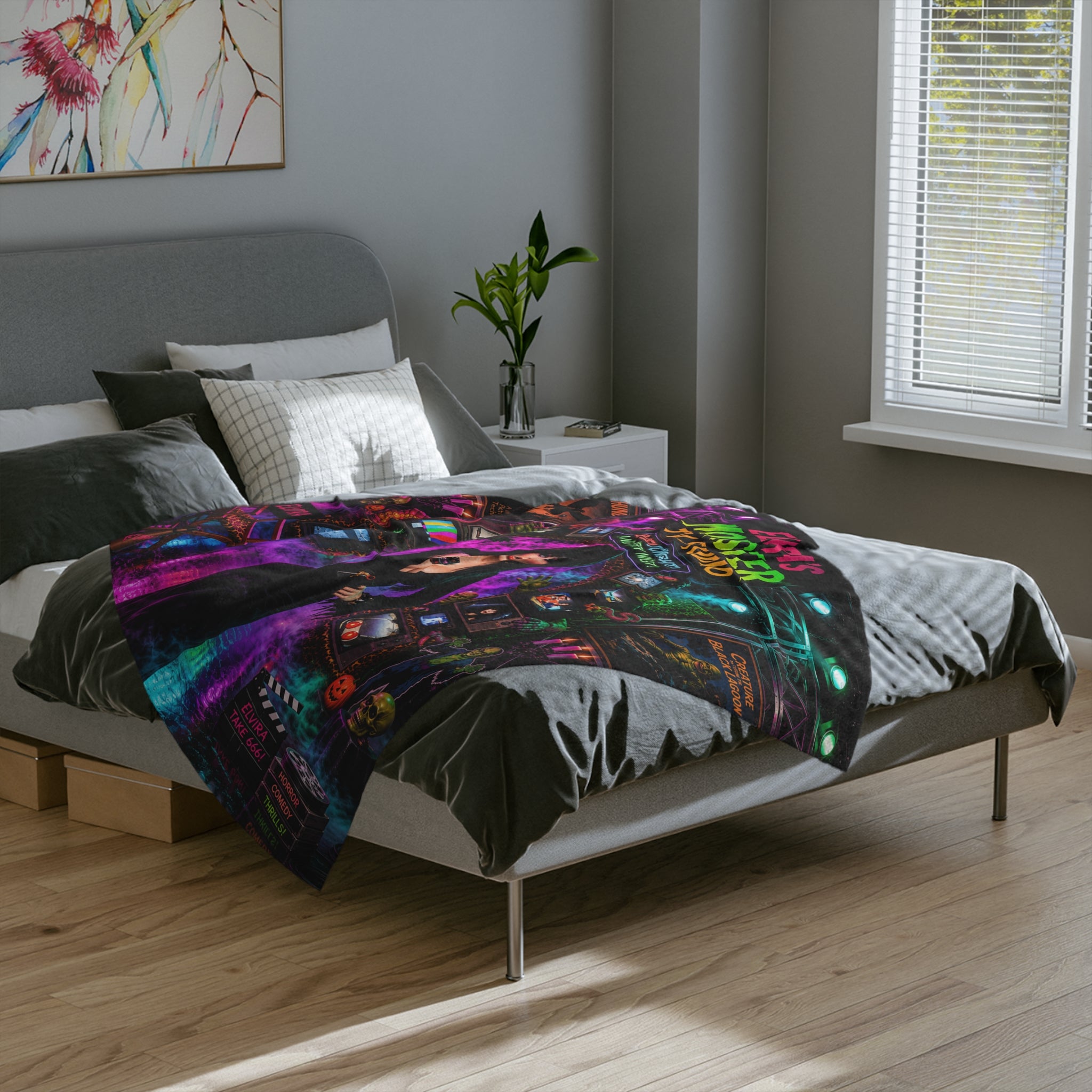 Elvira — Monster TV Studio Blanket