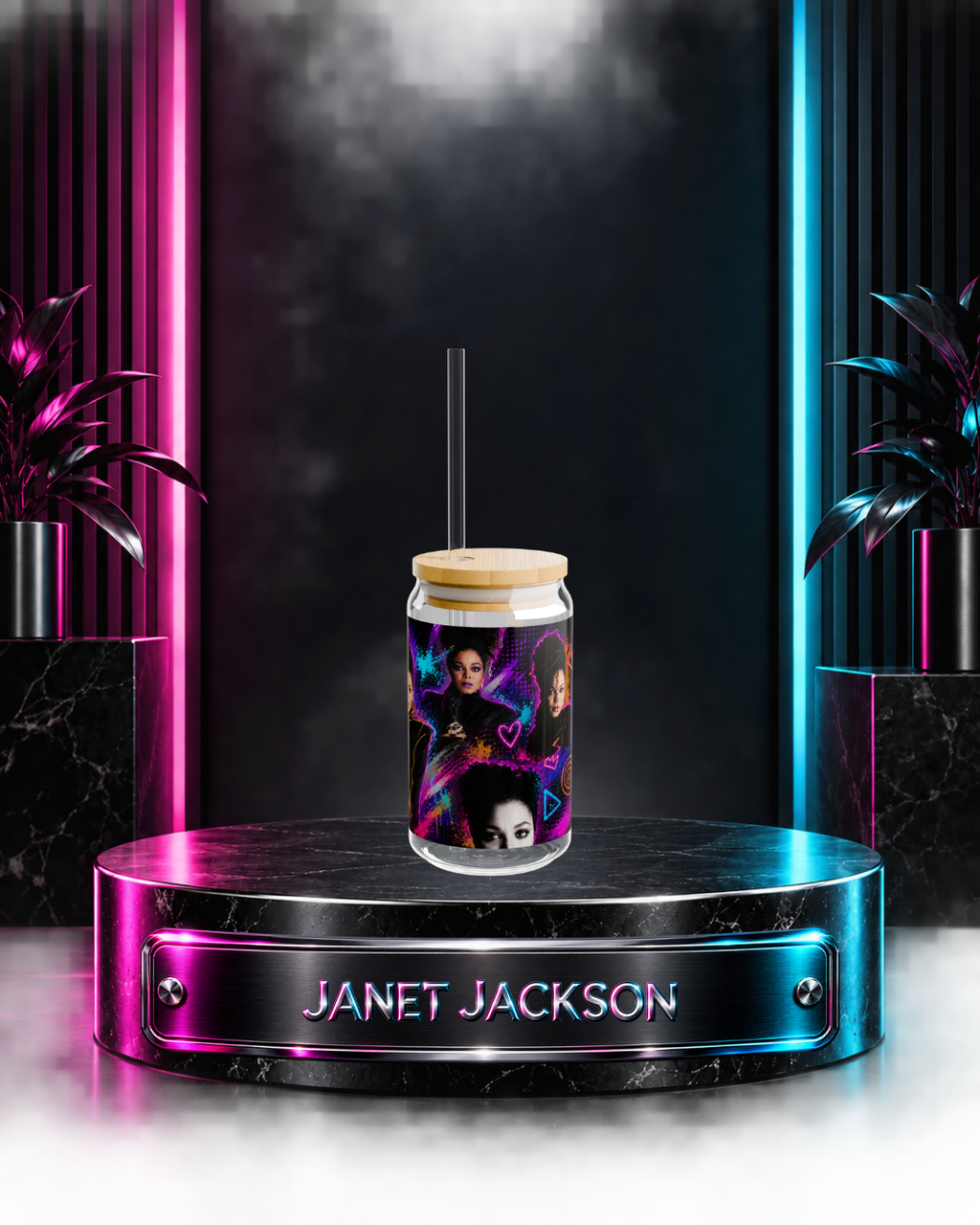 Janet Jackson — Control | 16oz Glass Can