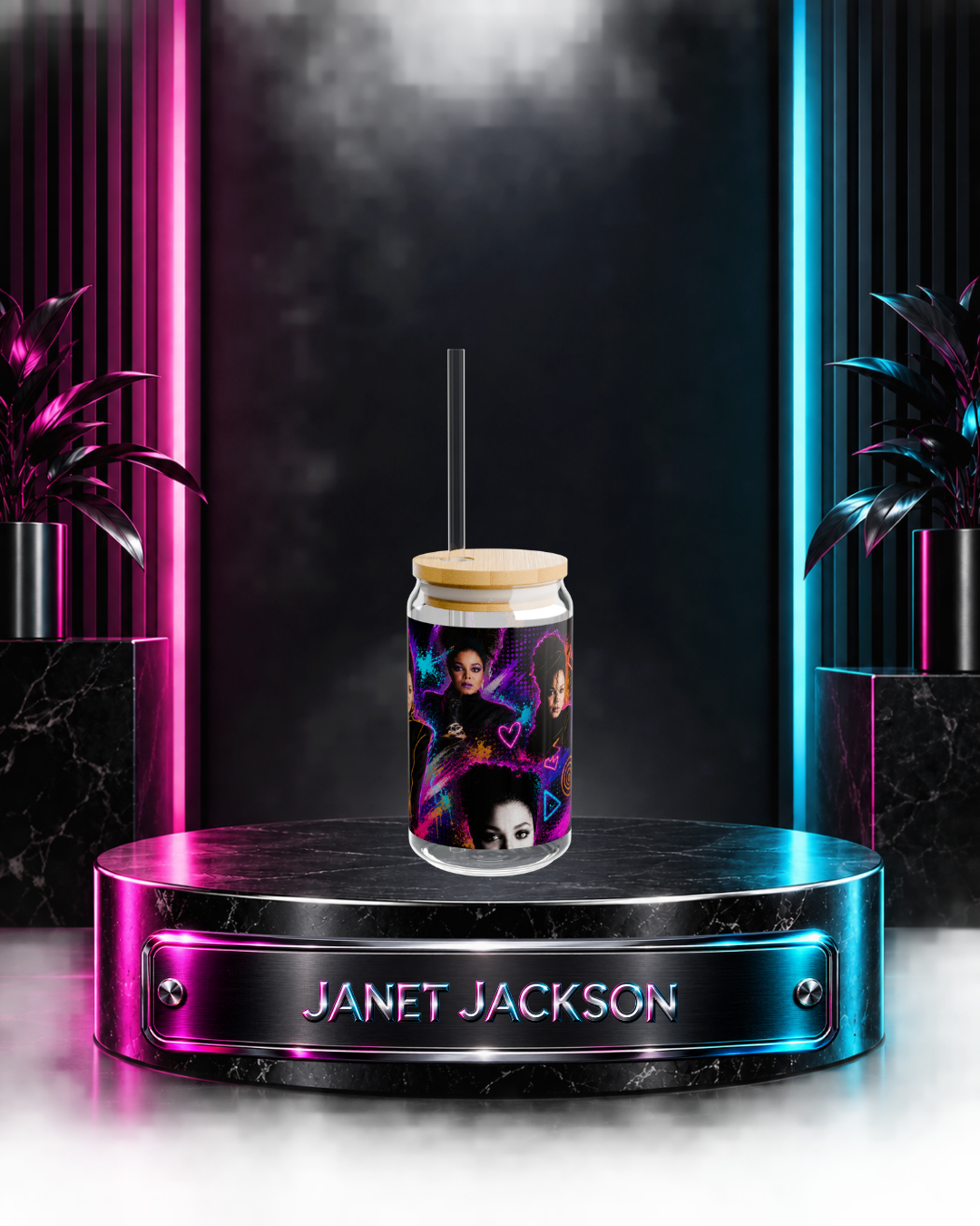 Janet Jackson — Control | 16oz Glass Can