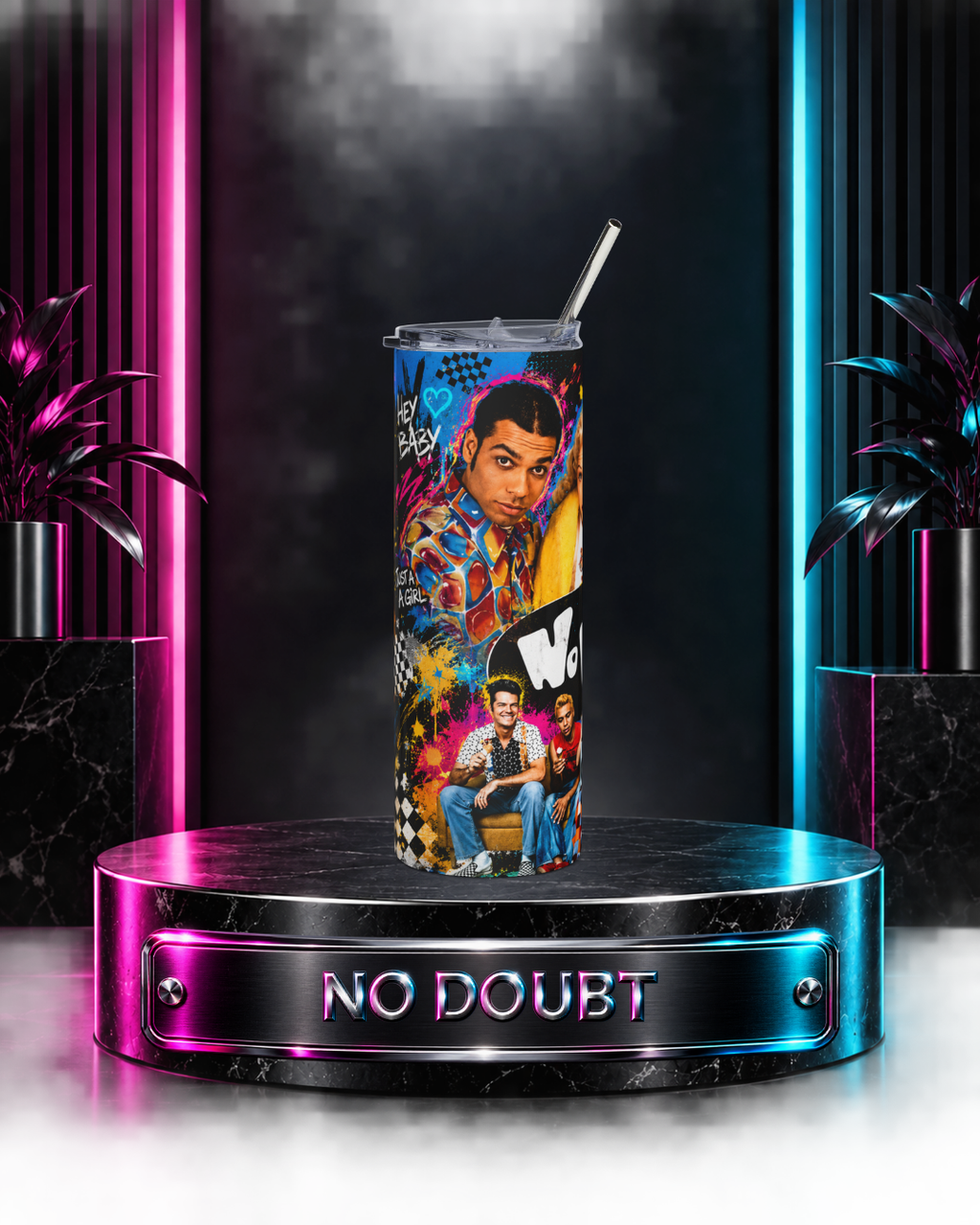 No Doubt — Just A Girl In Technicolor | 20oz Tumbler
