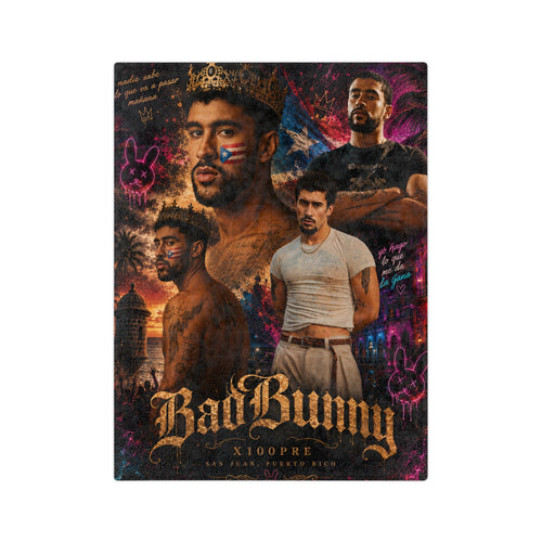 Bad Bunny — King of Puerto Rico Blanket