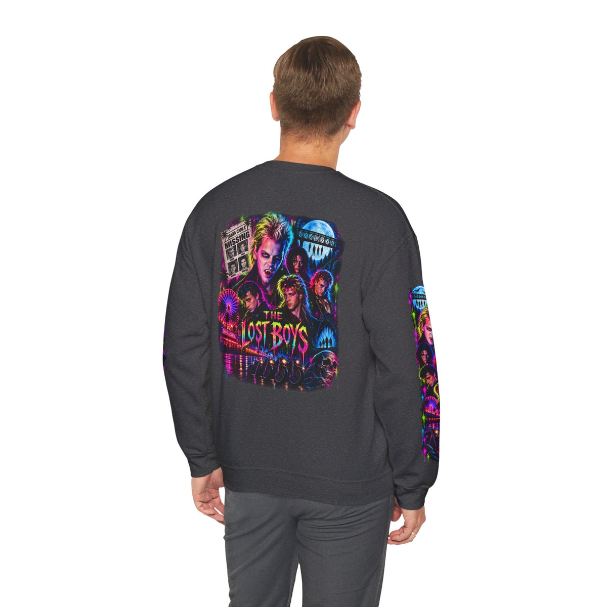 The Lost Boys — Neon Fangs & Leather | Sweatshirt