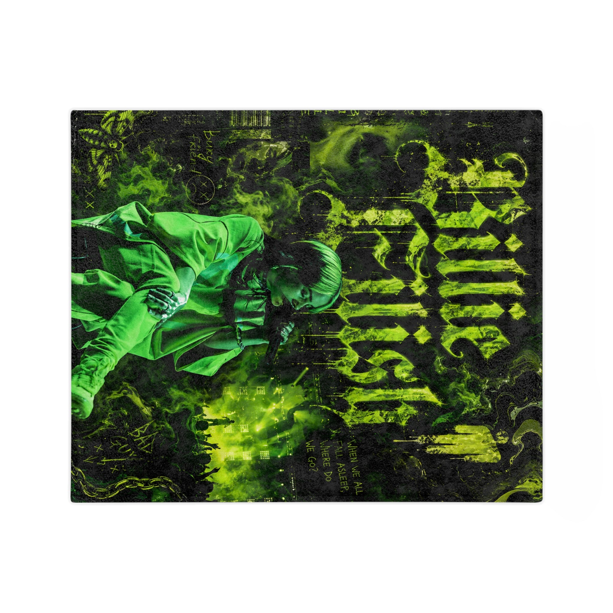 Billie Eilish — Toxic Green Blanket