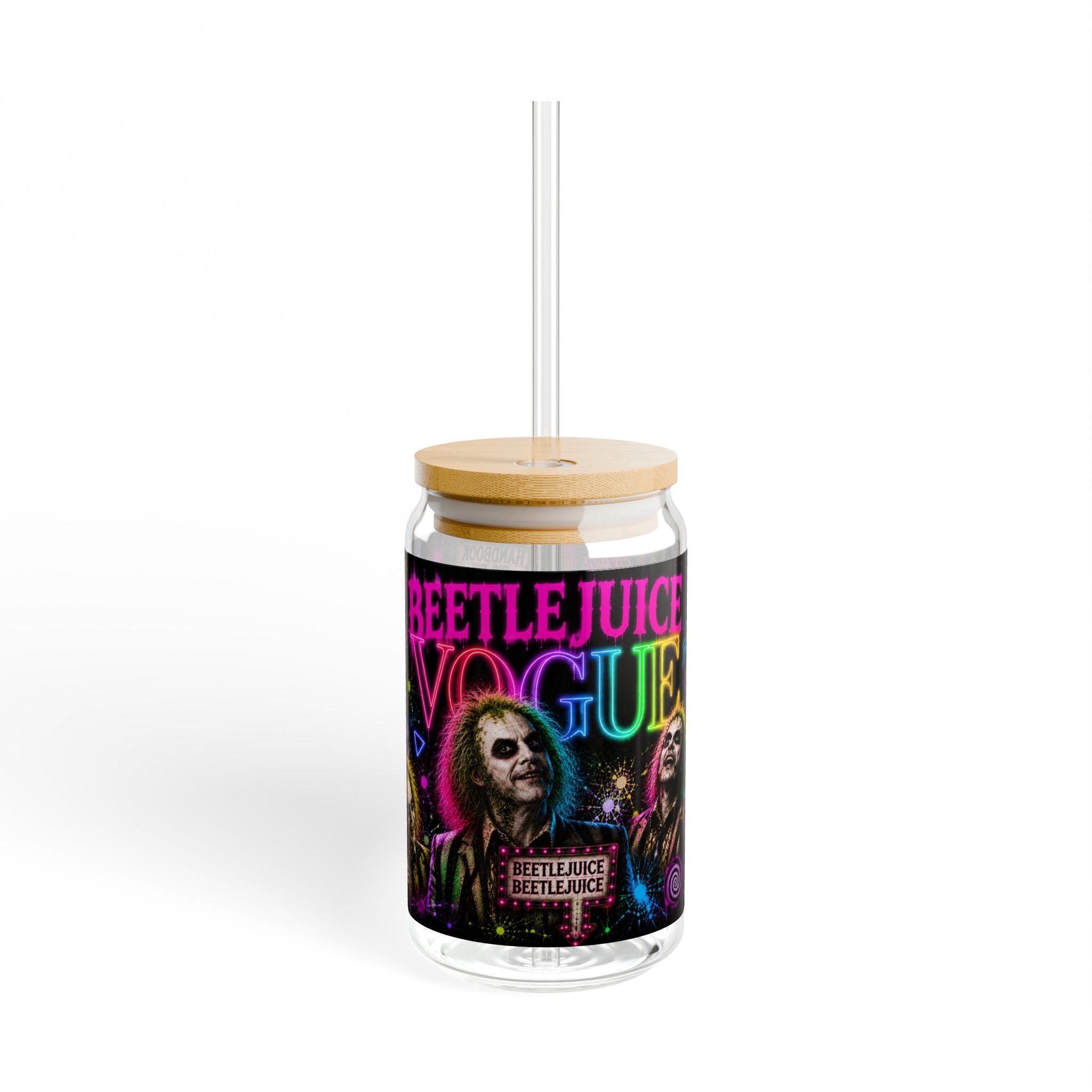 Beetlejuice — Beetlejuice x Vogue 16oz Glass Can