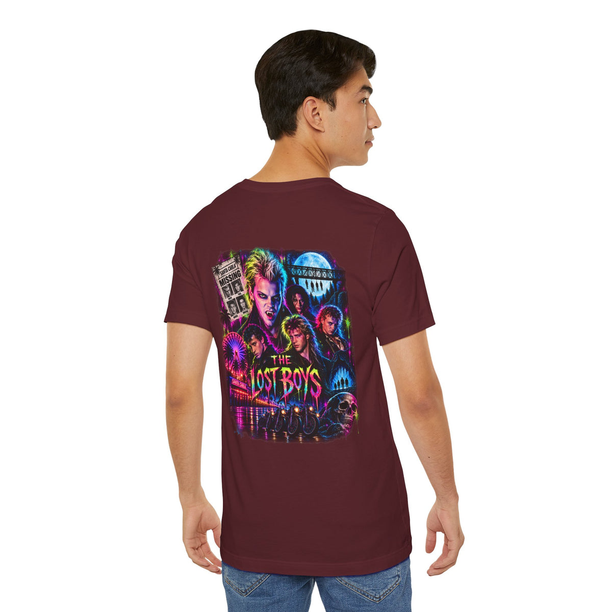 The Lost Boys  — Neon Fangs & Leather | T-Shirt
