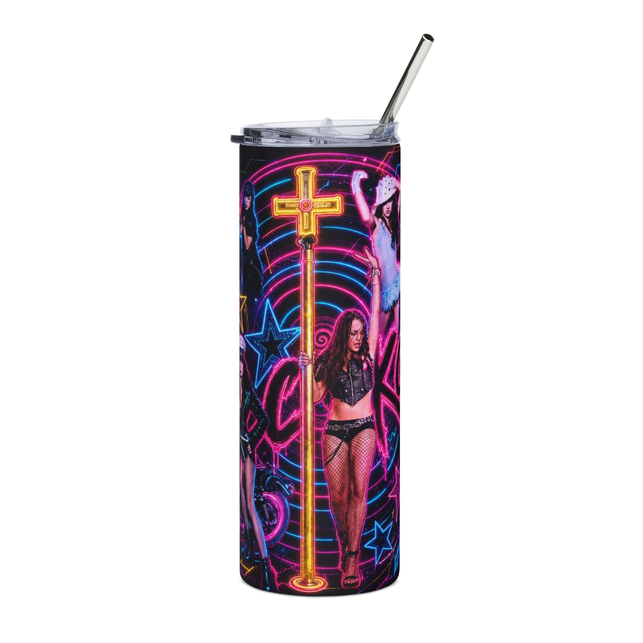 Britney Spears — Gimme More Neon Blackout 20oz Tumbler