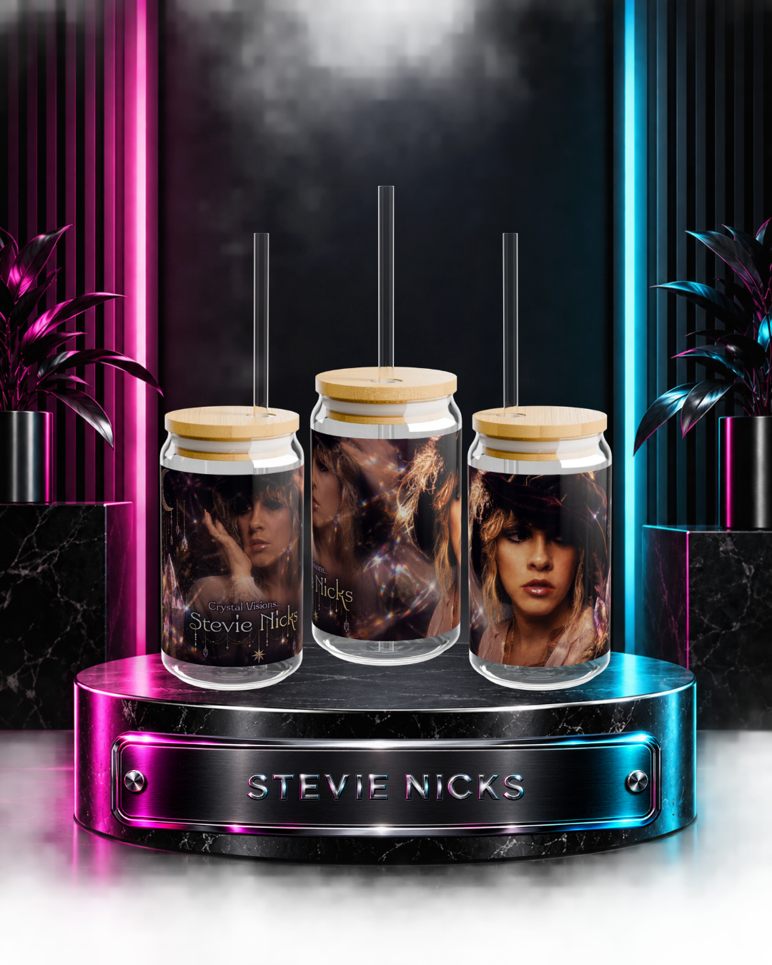 Stevie Nicks — Crystal Visions | 16oz Glass Can