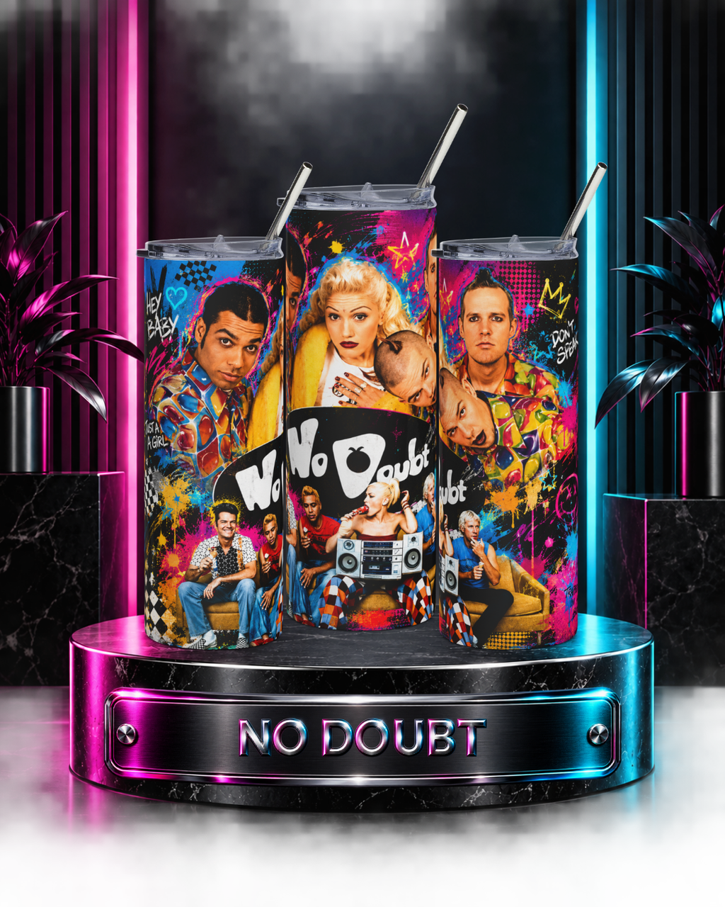 No Doubt — Just A Girl In Technicolor | 20oz Tumbler
