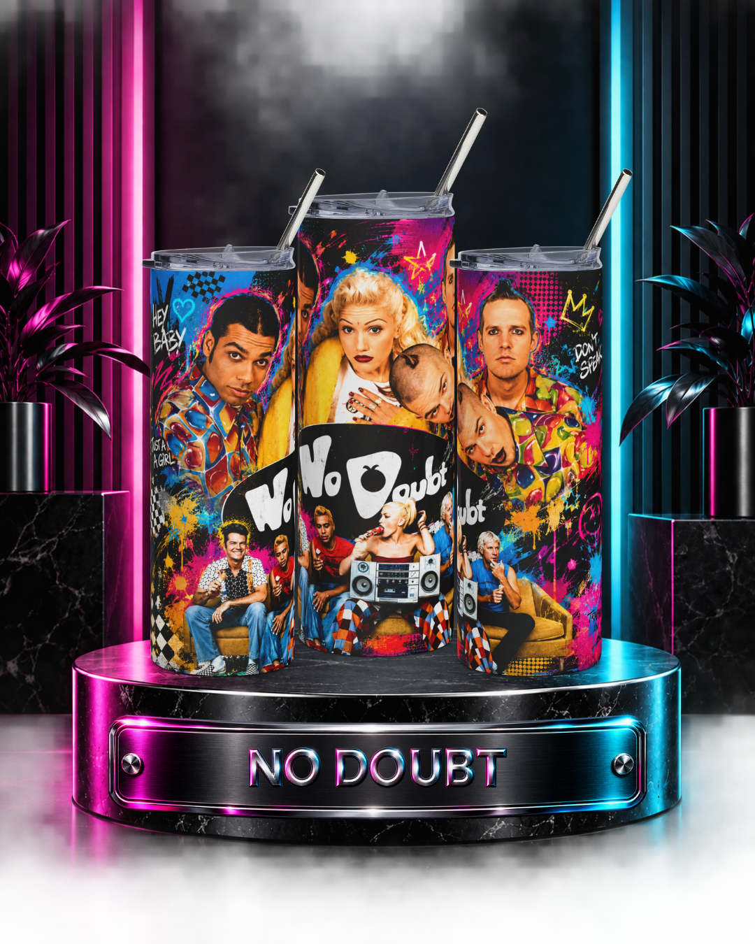 No Doubt — Just A Girl In Technicolor | 20oz Tumbler