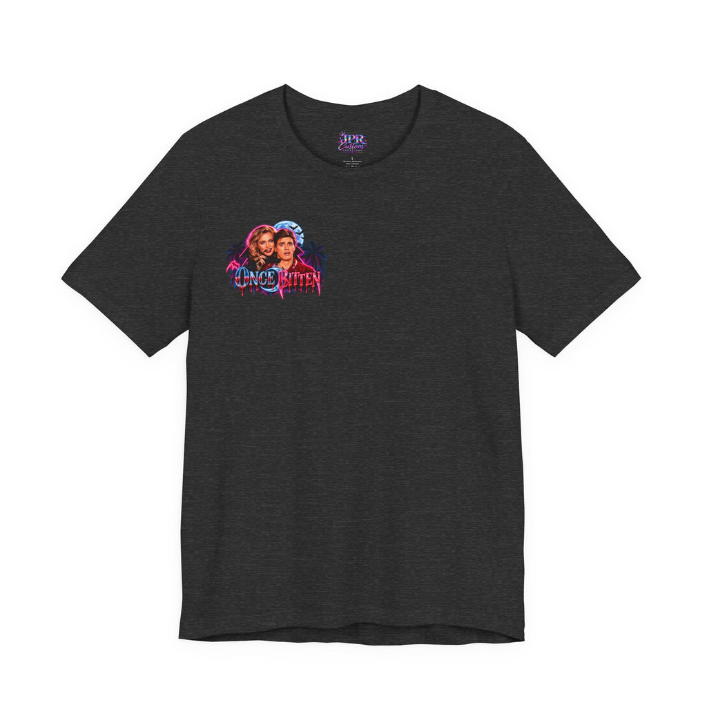 Once Bitten — Neon Fangs & Palm Trees | T-Shirt