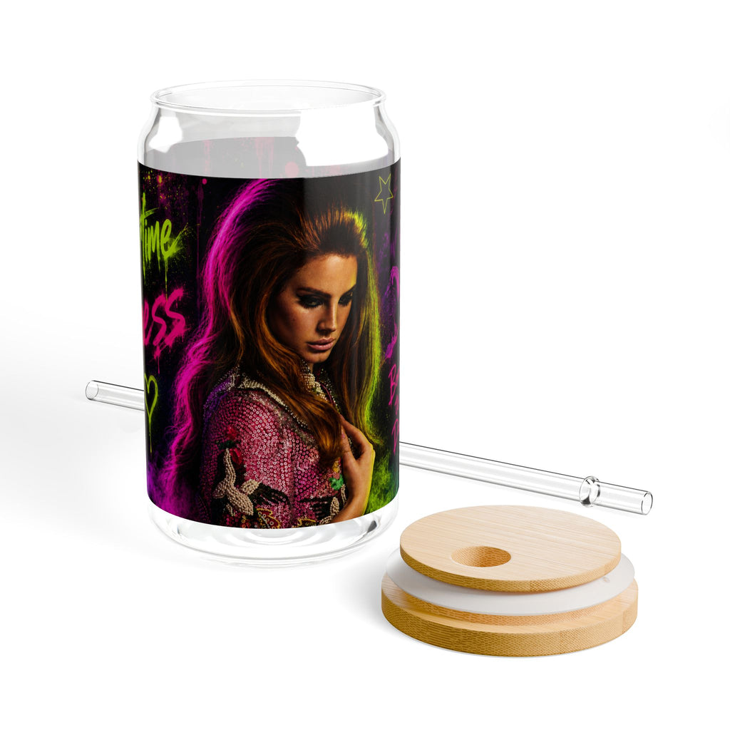Lana Del Rey — Summertime Sadness Electric Graffiti 16oz Glass Can