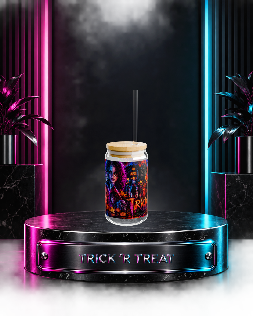 Trick R' Treat — Carnival of Shadows | 16oz Glass Can