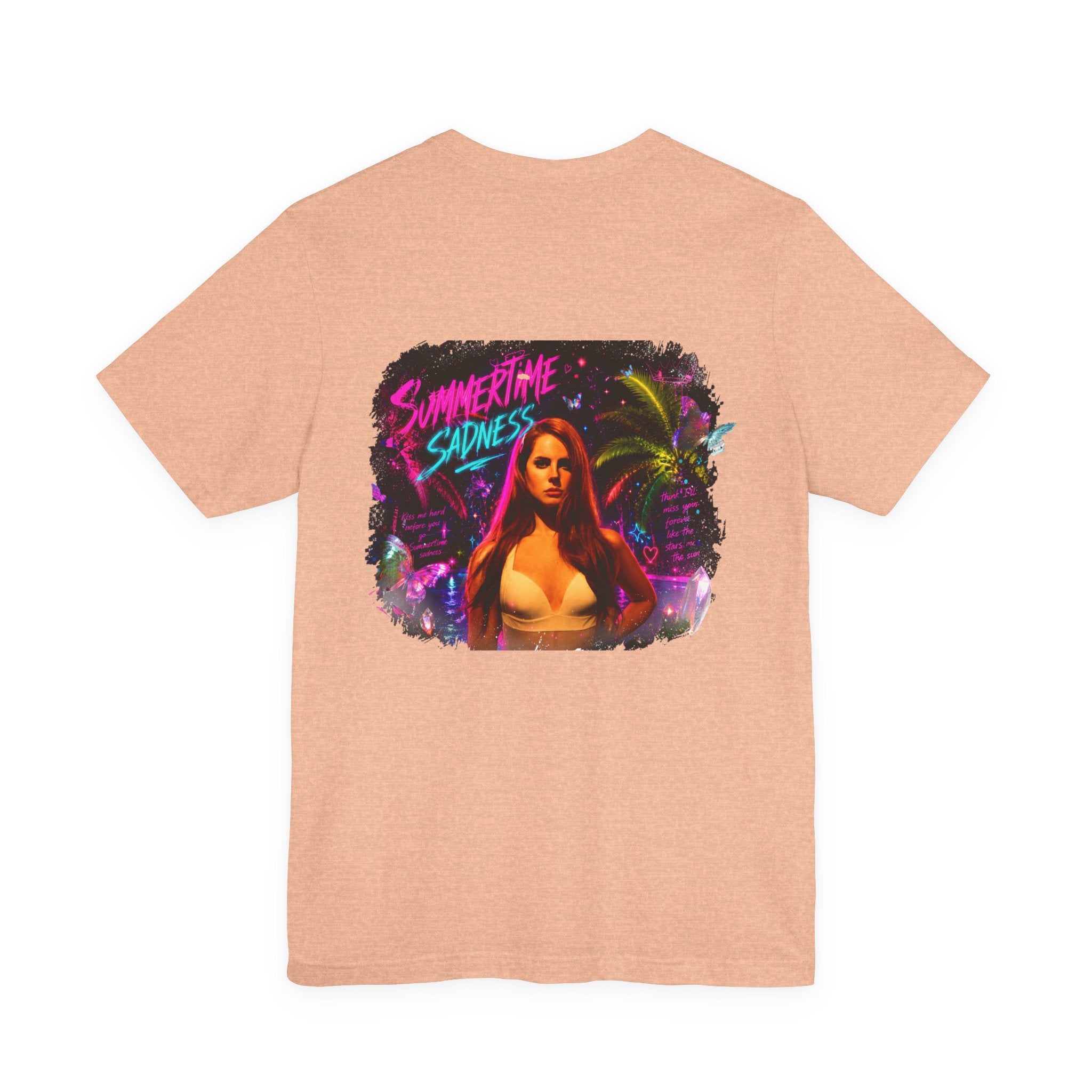 Lana Del Rey — Summertime Sadness Neon Palms T-Shirt