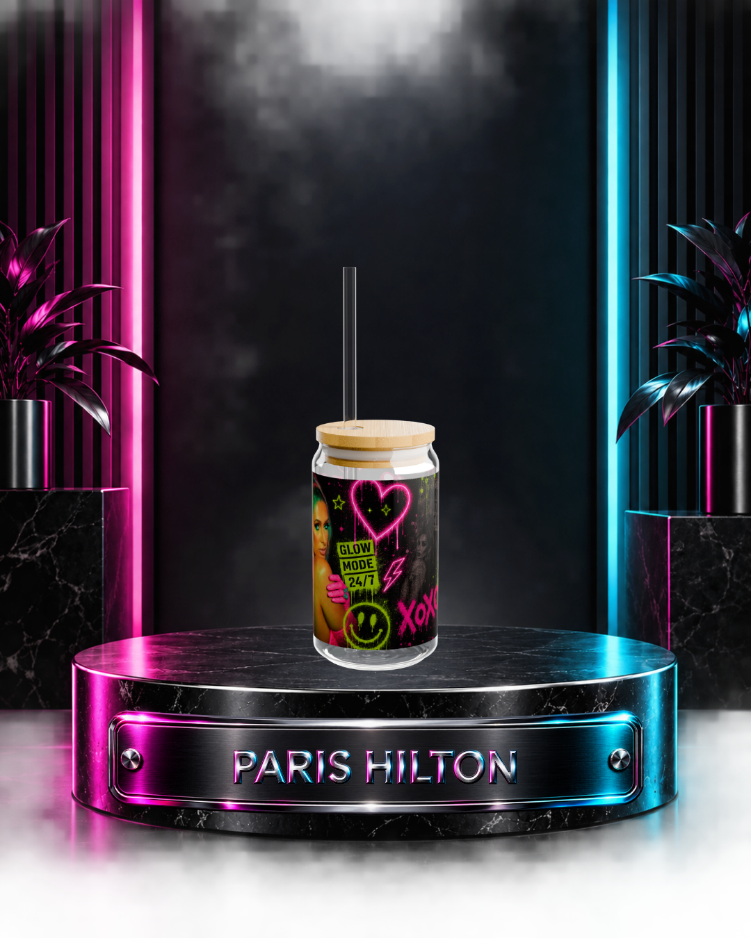 Paris Hilton — Sliving In Neon | 16oz Glass Can