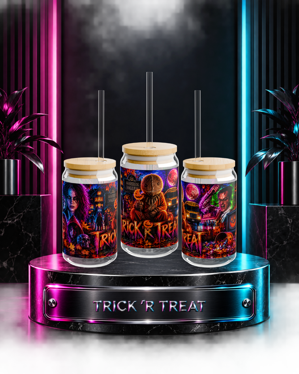 Trick R' Treat — Carnival of Shadows | 16oz Glass Can