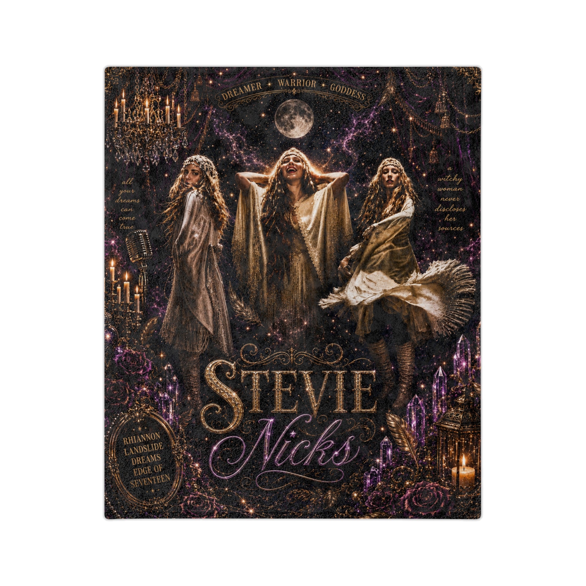 Stevie Nicks — Dreamer, Warrior, Goddess Blanket