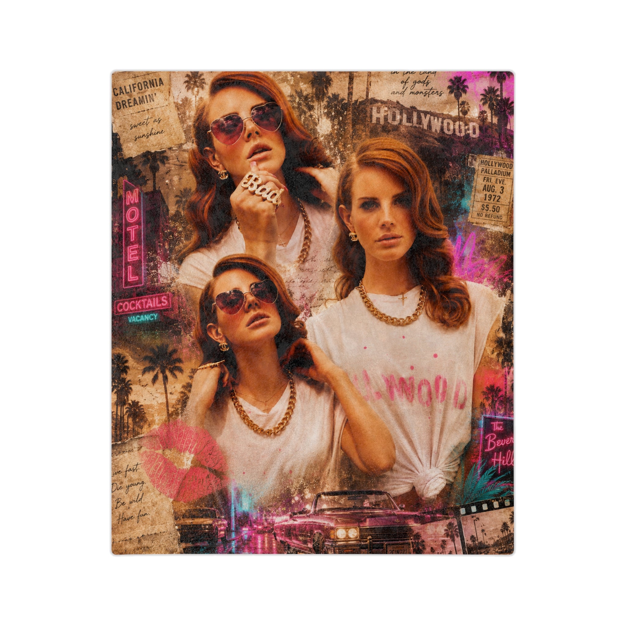 Lana Del Rey — California Dreamin’ Blanket