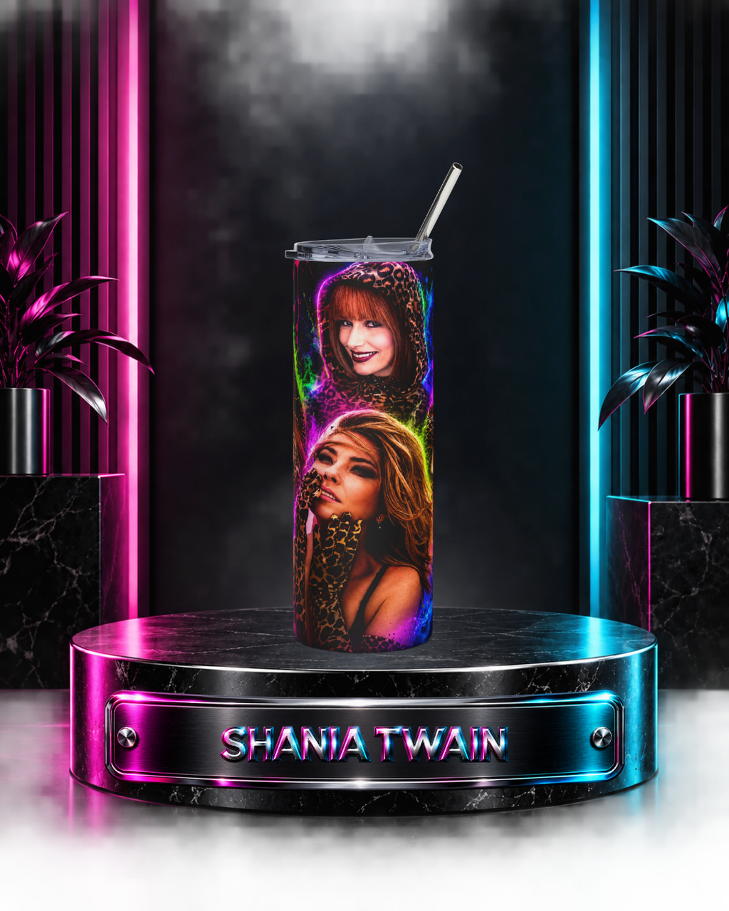 Shania Twain — That Don't Impress Me Much Neon Blast | 20oz Tumbler