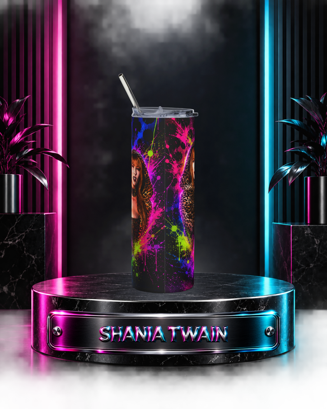 Shania Twain — That Don't Impress Me Much Neon Blast | 20oz Tumbler