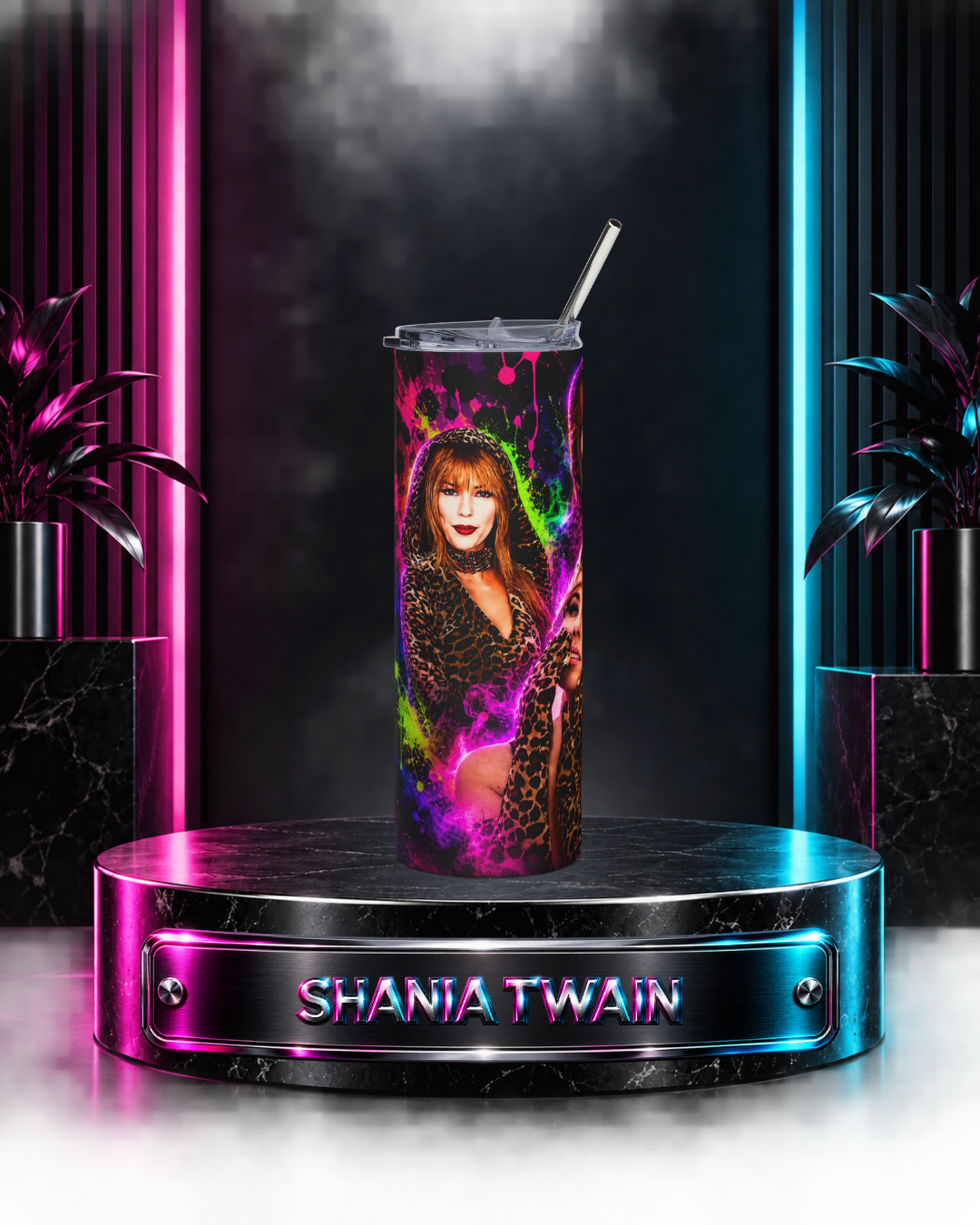 Shania Twain — That Don't Impress Me Much Neon Blast | 20oz Tumbler
