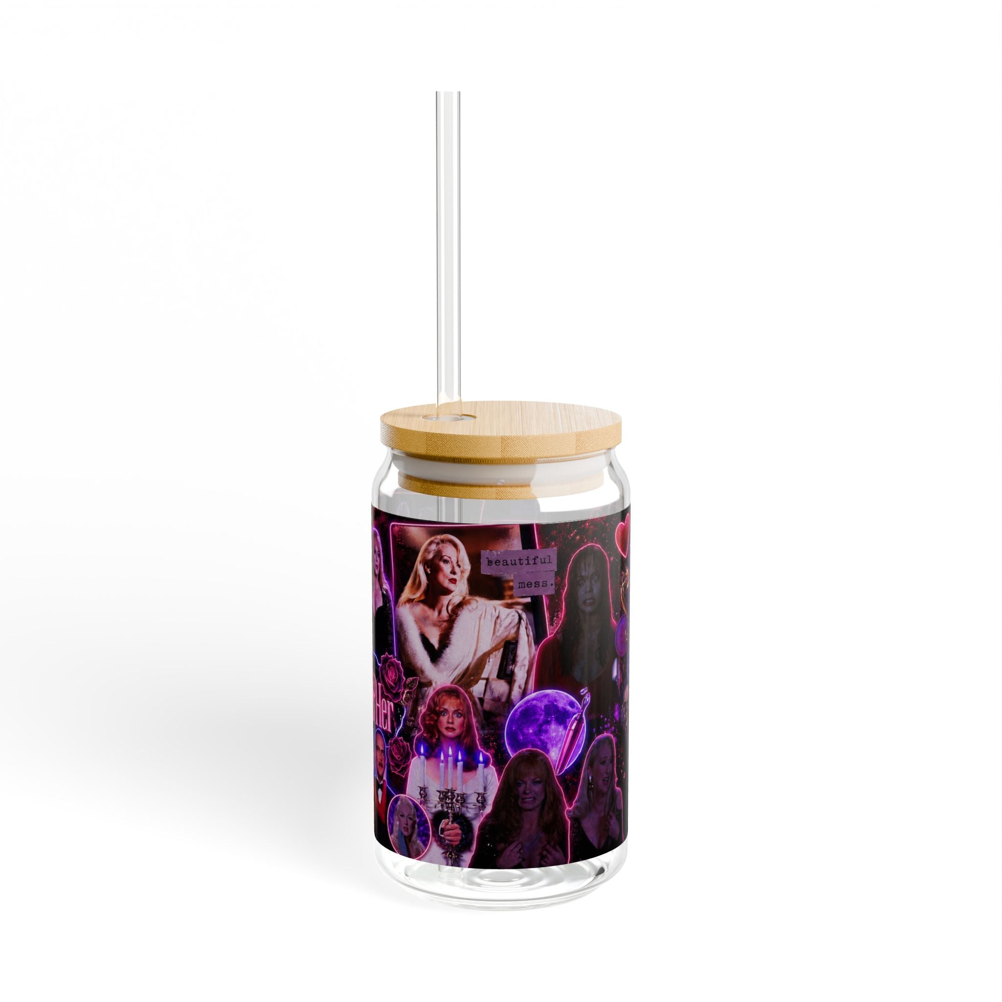 Death Becomes Her — Beautiful Mess 16oz Glass Can