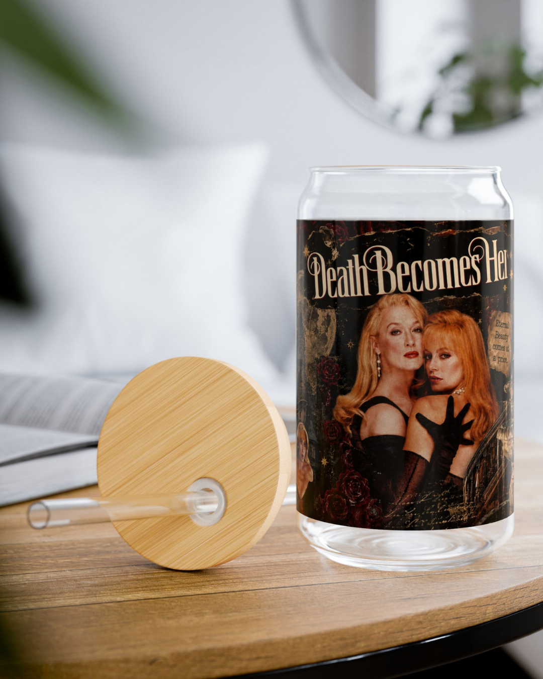 Death Becomes Her — Madeline & Helen | 16oz Glass Can
