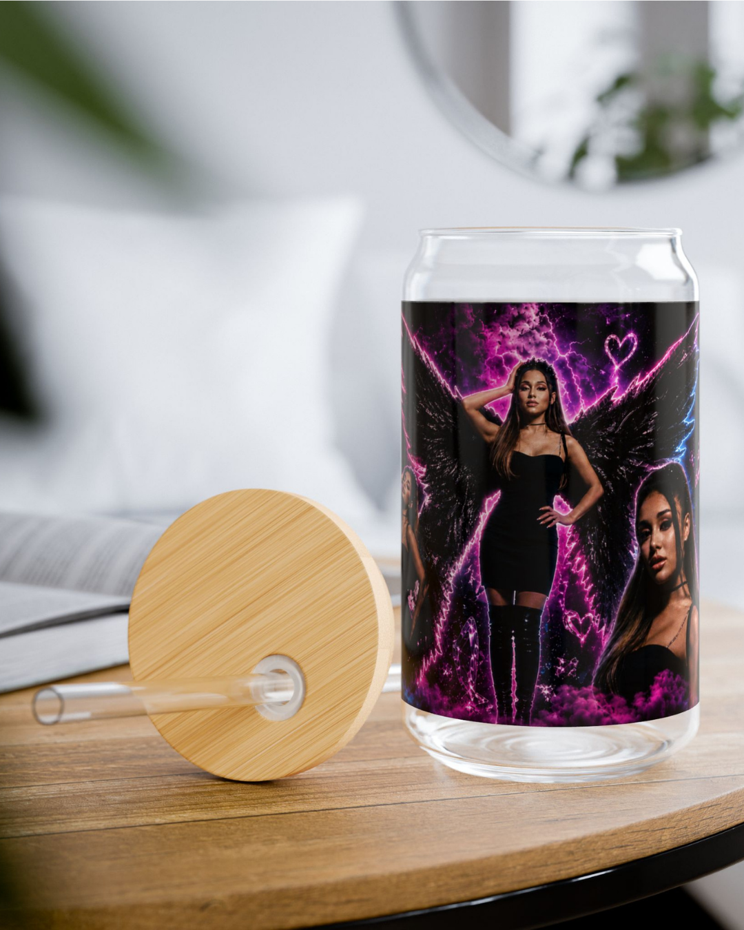 Ariana Grande — Dark Angel | 16oz Glass Can