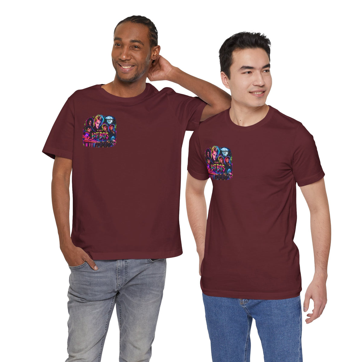 The Lost Boys  — Neon Fangs & Leather | T-Shirt