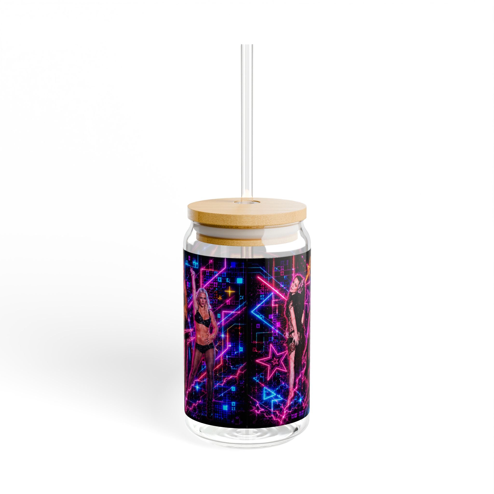 Britney Spears — Gimme More Neon Blackout 16oz Glass Can