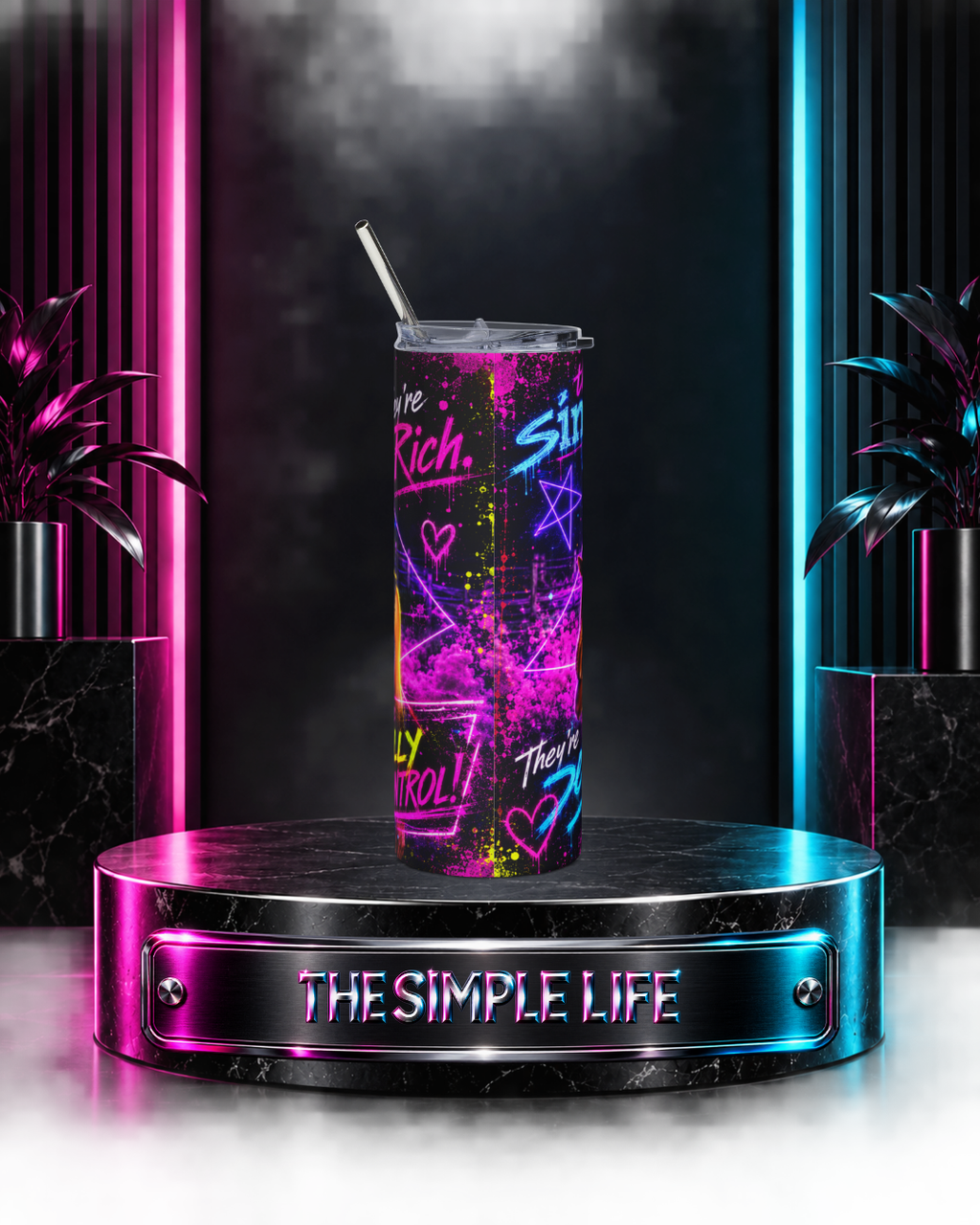 The Simple Life — Paris and Nicole Out Of Control | 20oz Tumbler