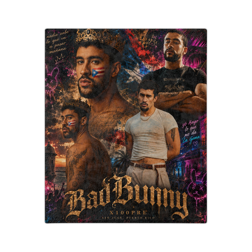 Bad Bunny — King of Puerto Rico Blanket