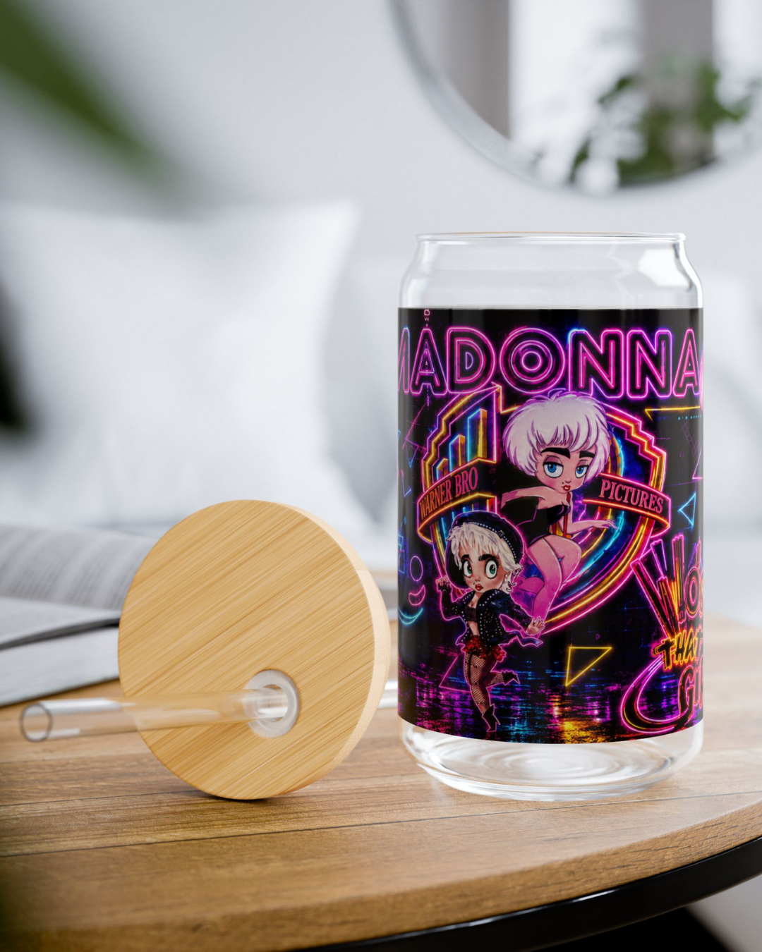 Madonna — Who's That Girl Neon Nights | 16oz Glass Can